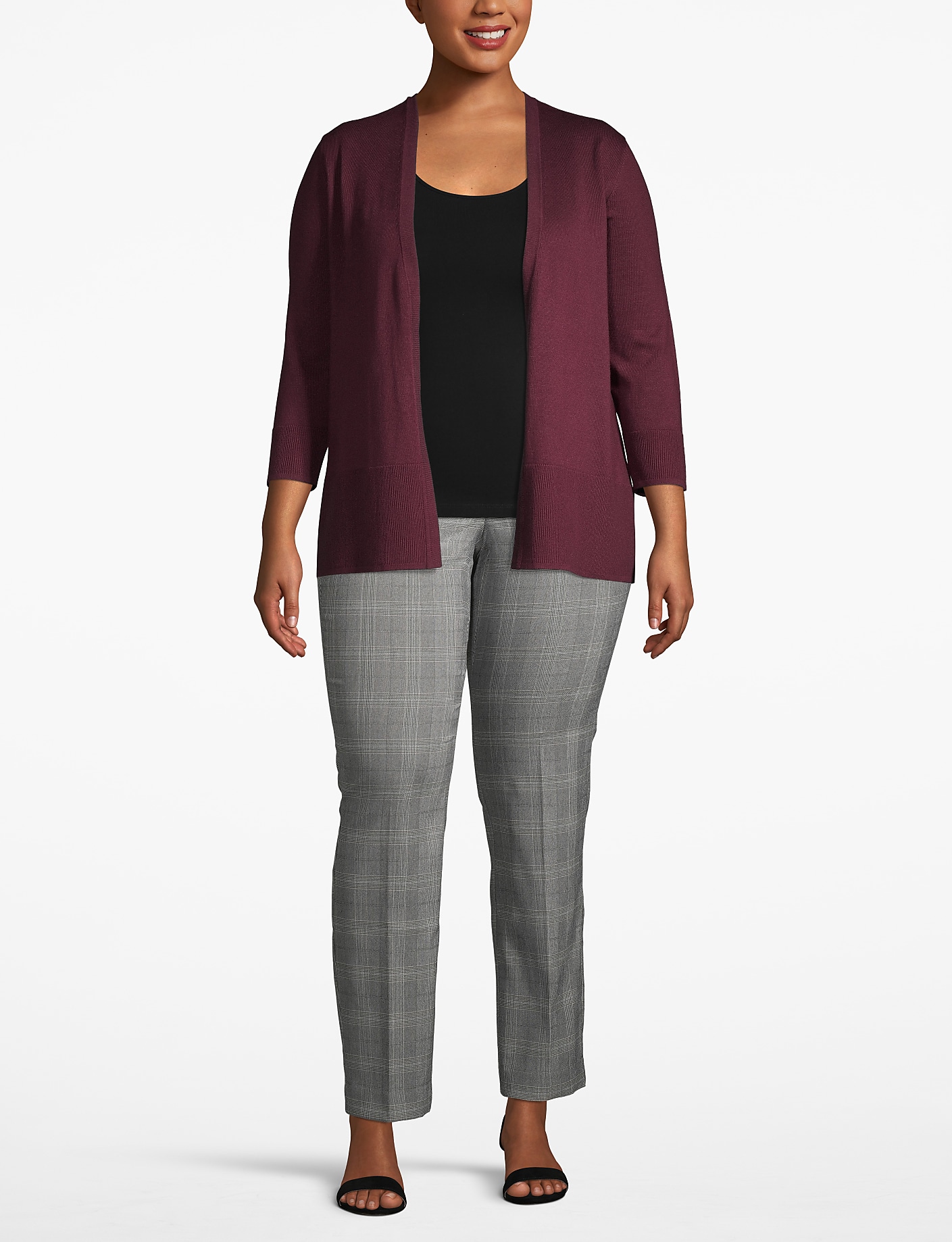 Lane Essentials Madison Straight Pant - Plaid Product Image 3