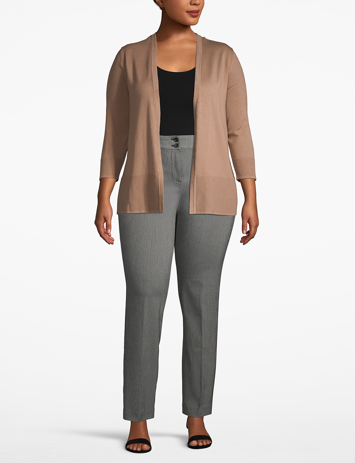 Lane Essentials Madison Straight Pant - Textured Product Image 3