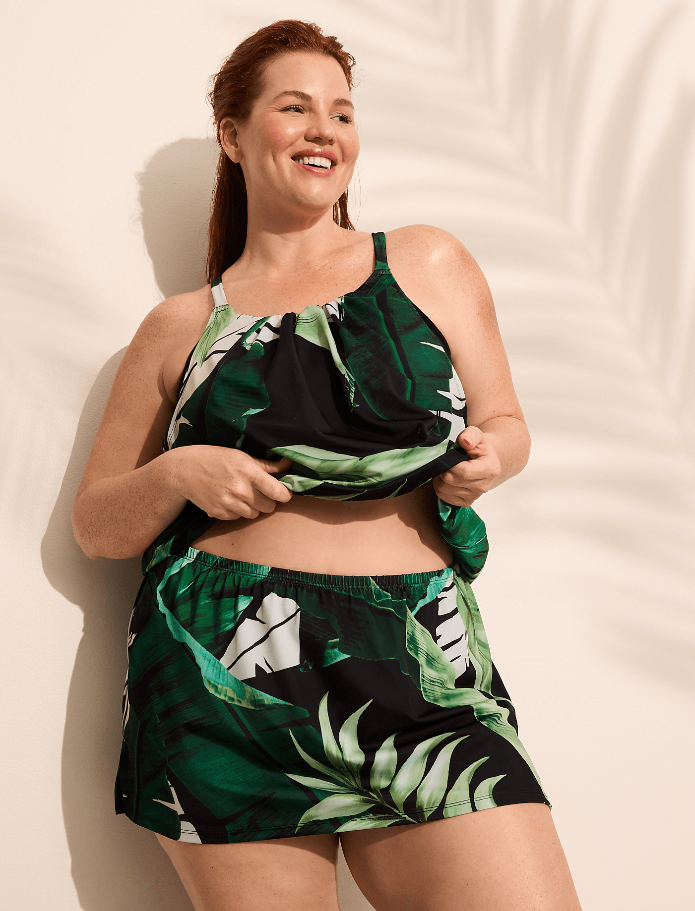 Side Slit Swim Skirt Product Image 6