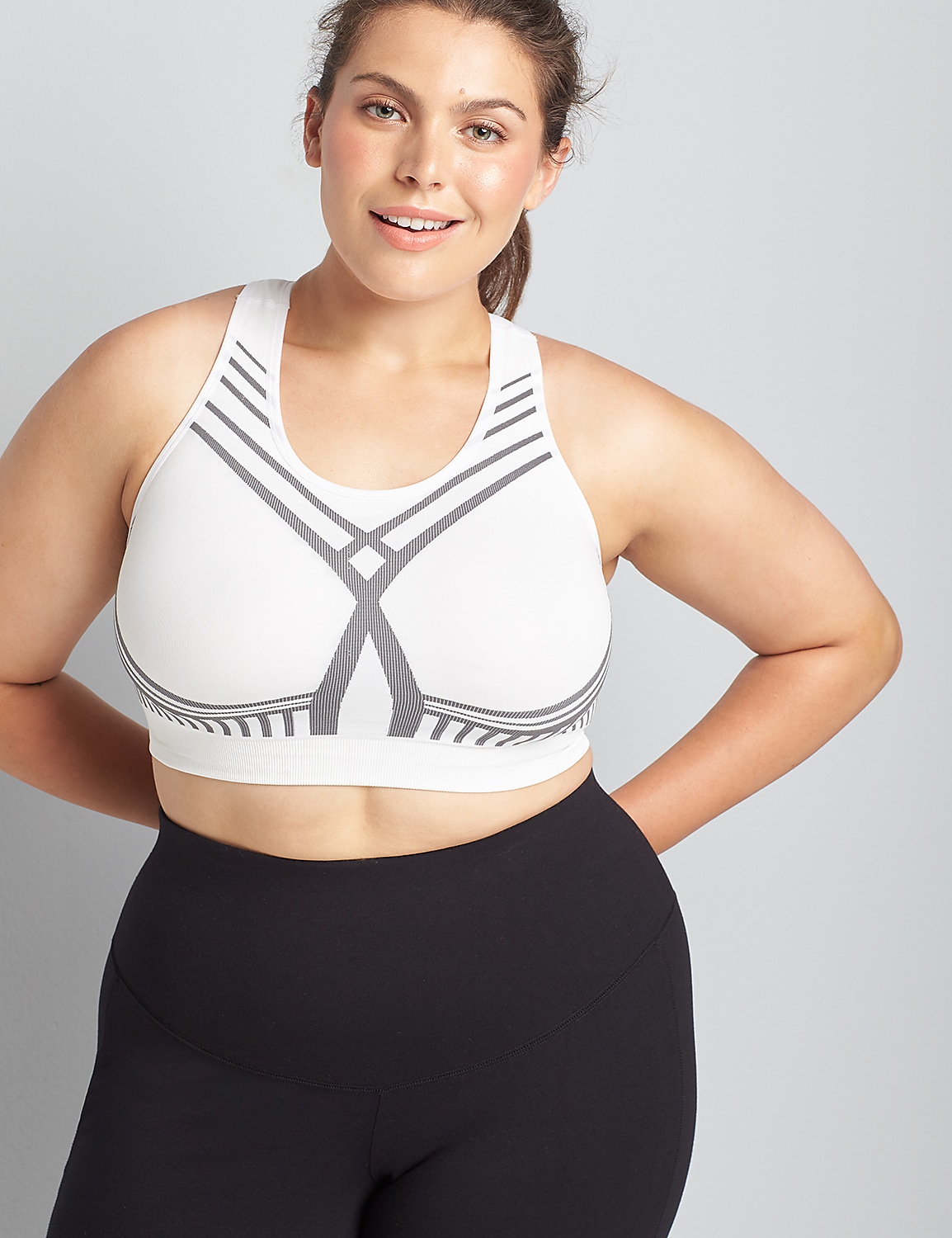 LIVI Wireless Medium-Impact Seamless Sports Bra Product Image 1