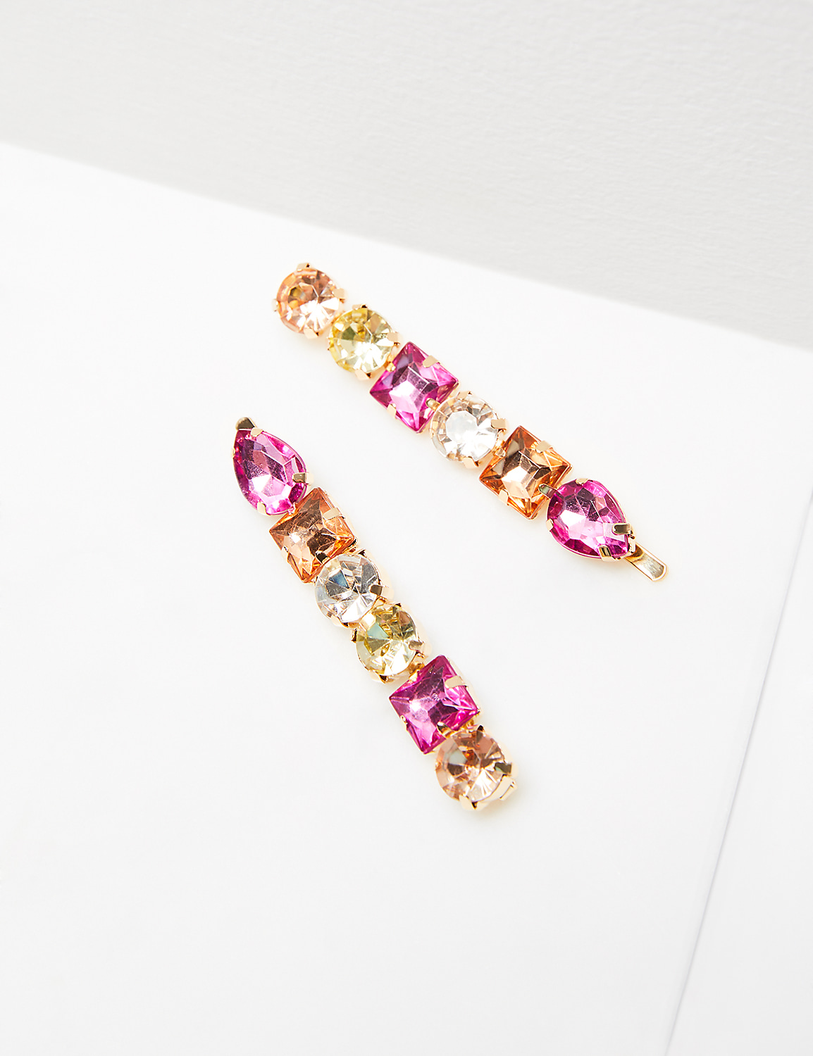 Faceted Stone Bobby Pins - 2-Pack Product Image 1