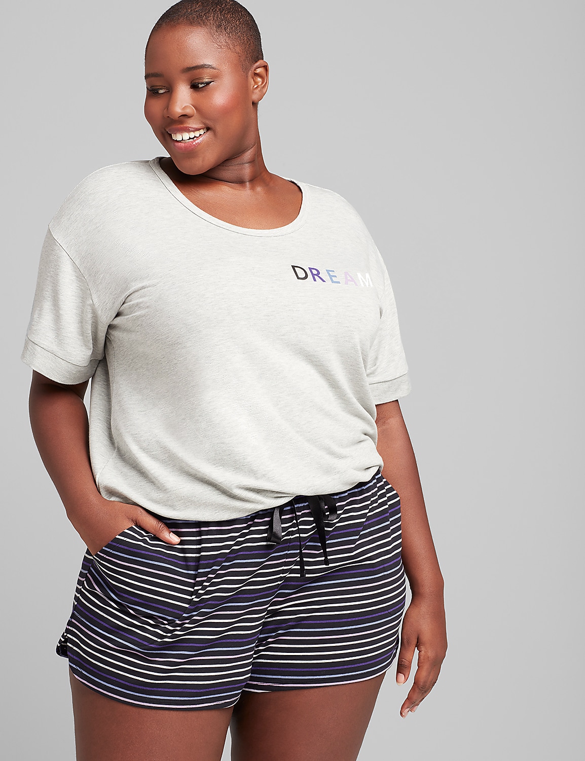 Printed Sleep Short Product Image 1