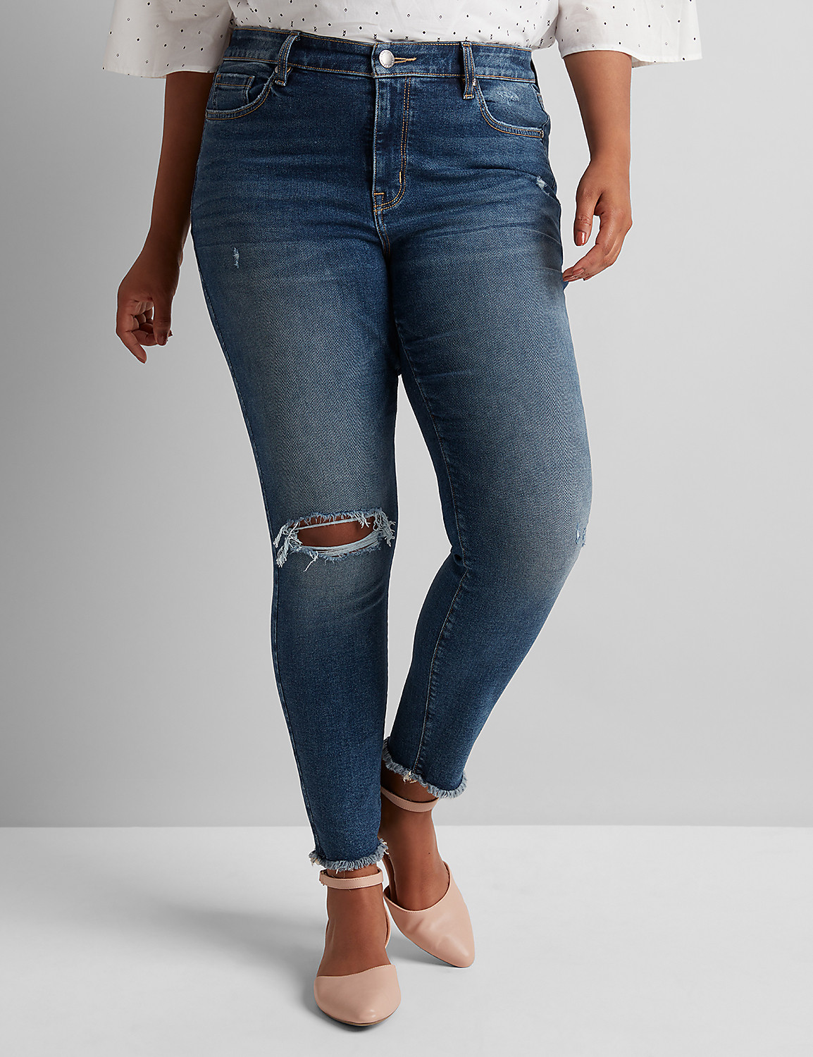Signature Fit High-Rise Skinny Jean - Medium Wash Product Image 1