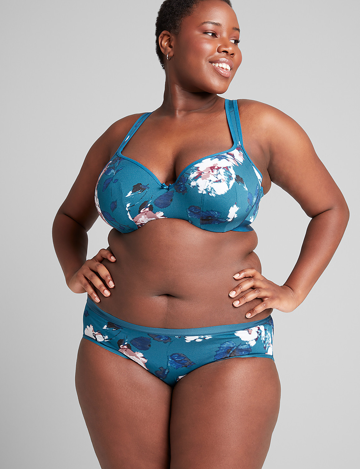 Smooth Lightly Lined Balconette Bra Product Image 1