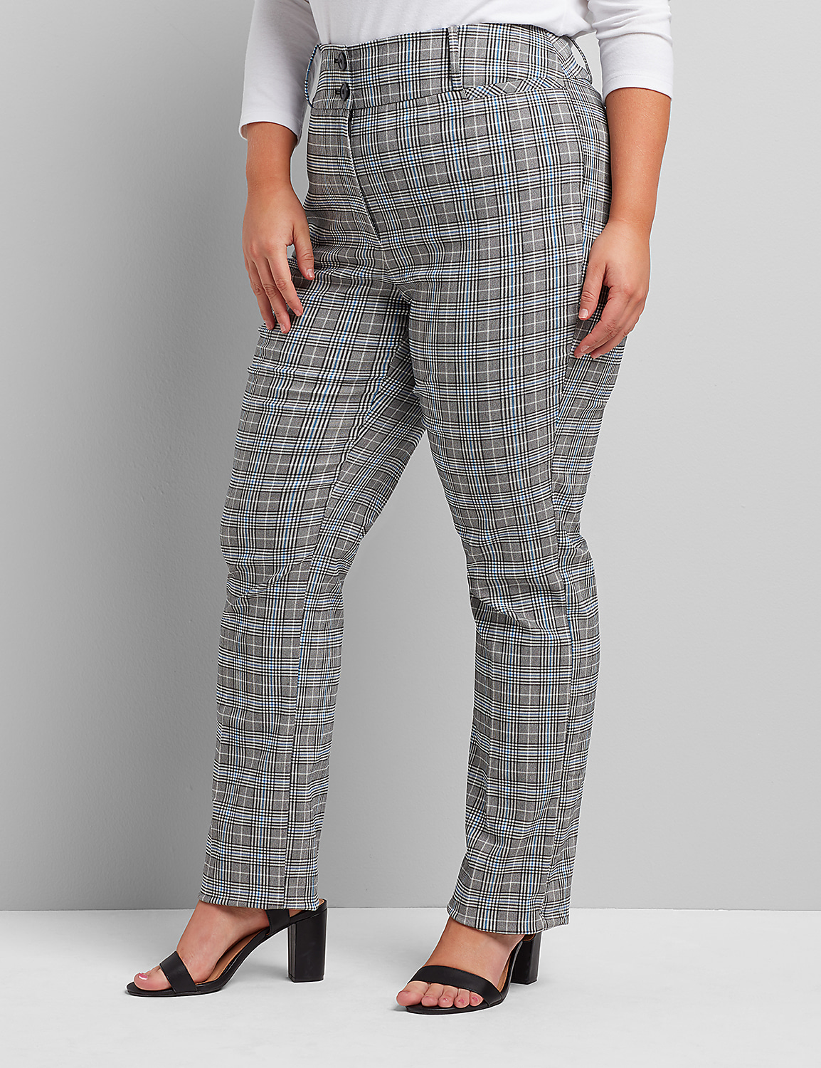 Tighter Tummy Fit High-Rise Straight Allie Pant Product Image 1