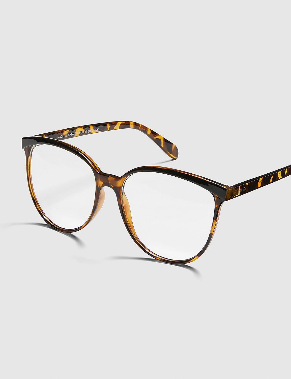 Oversized Cateye Glasses - Blue Light Blocking Product Image 1