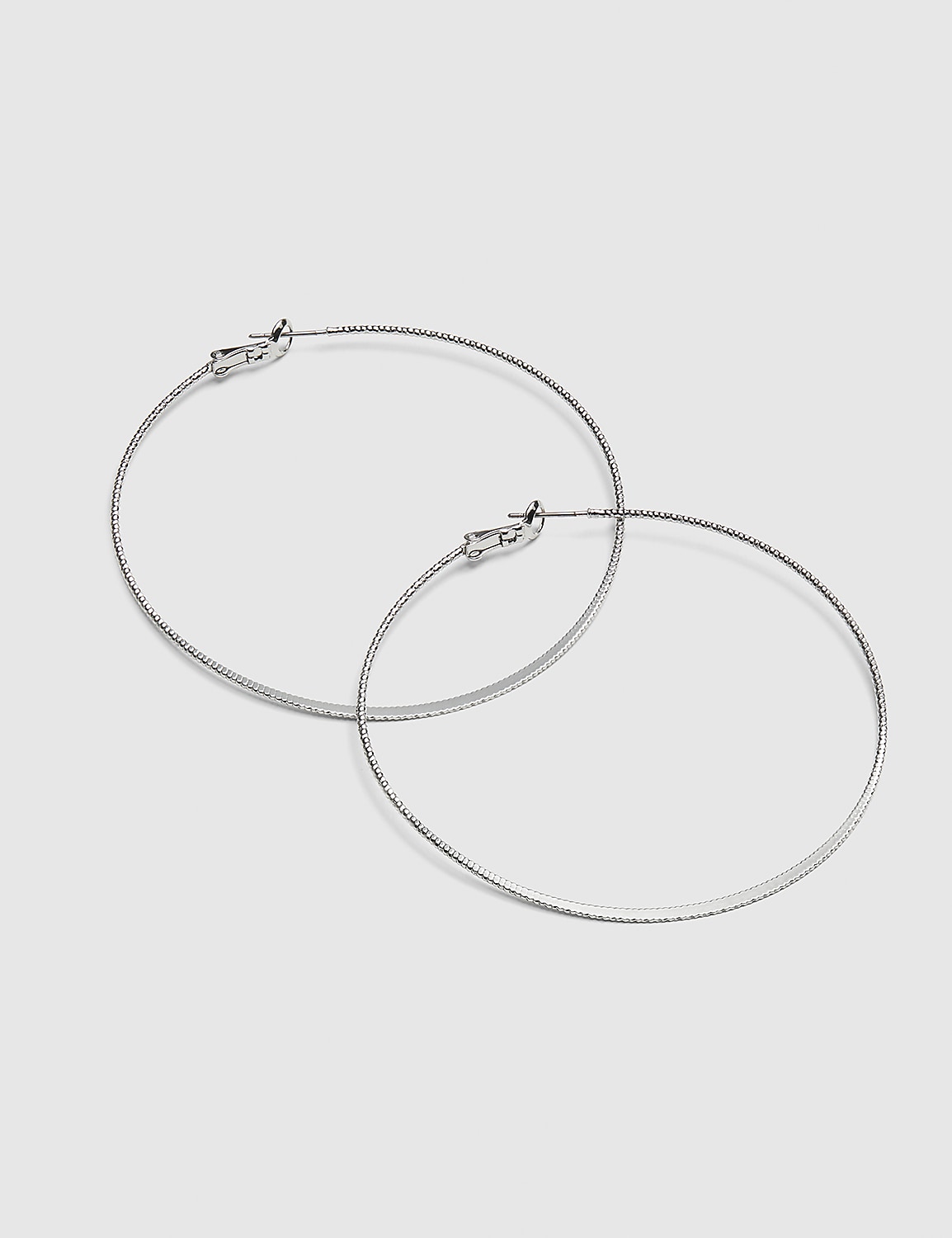 Extra Large Textured Hoop Earrings Product Image 1