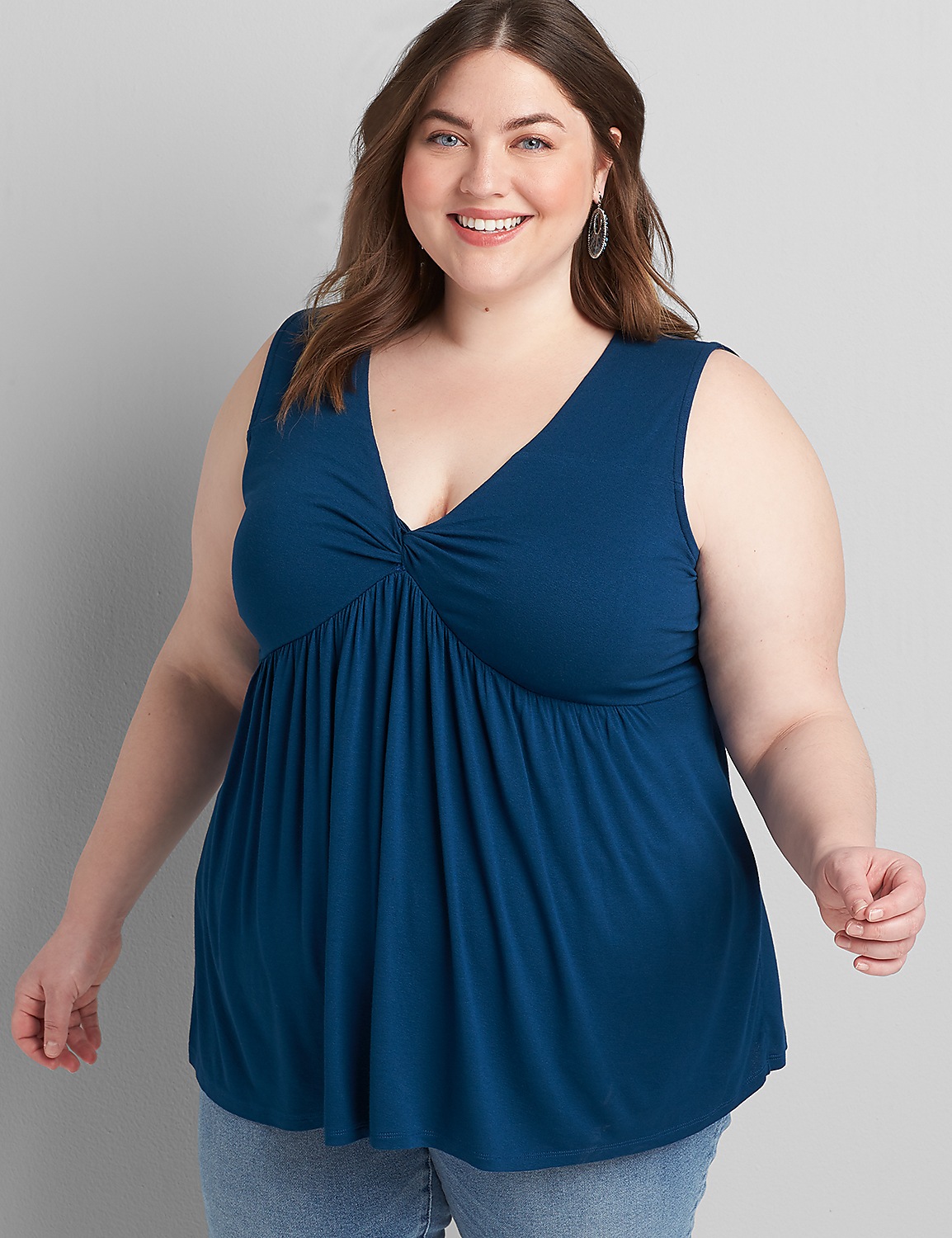 Sleeveless Sweetheart Babydoll Top Product Image 1