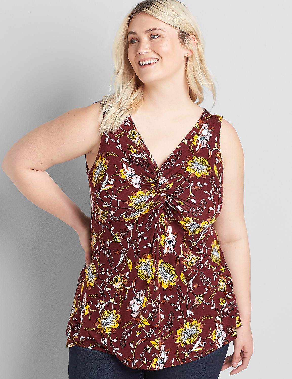 Twist-Front Subtle Swing Tank Product Image 1