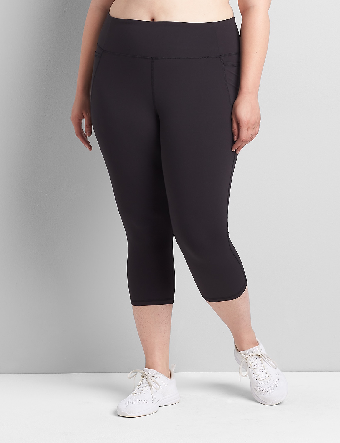 LIVI High-Rise LIVI Soft Capri Legging With Pockets Product Image 1