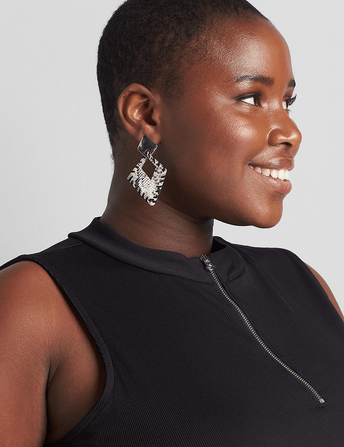 Snake Statement Earrings Product Image 1