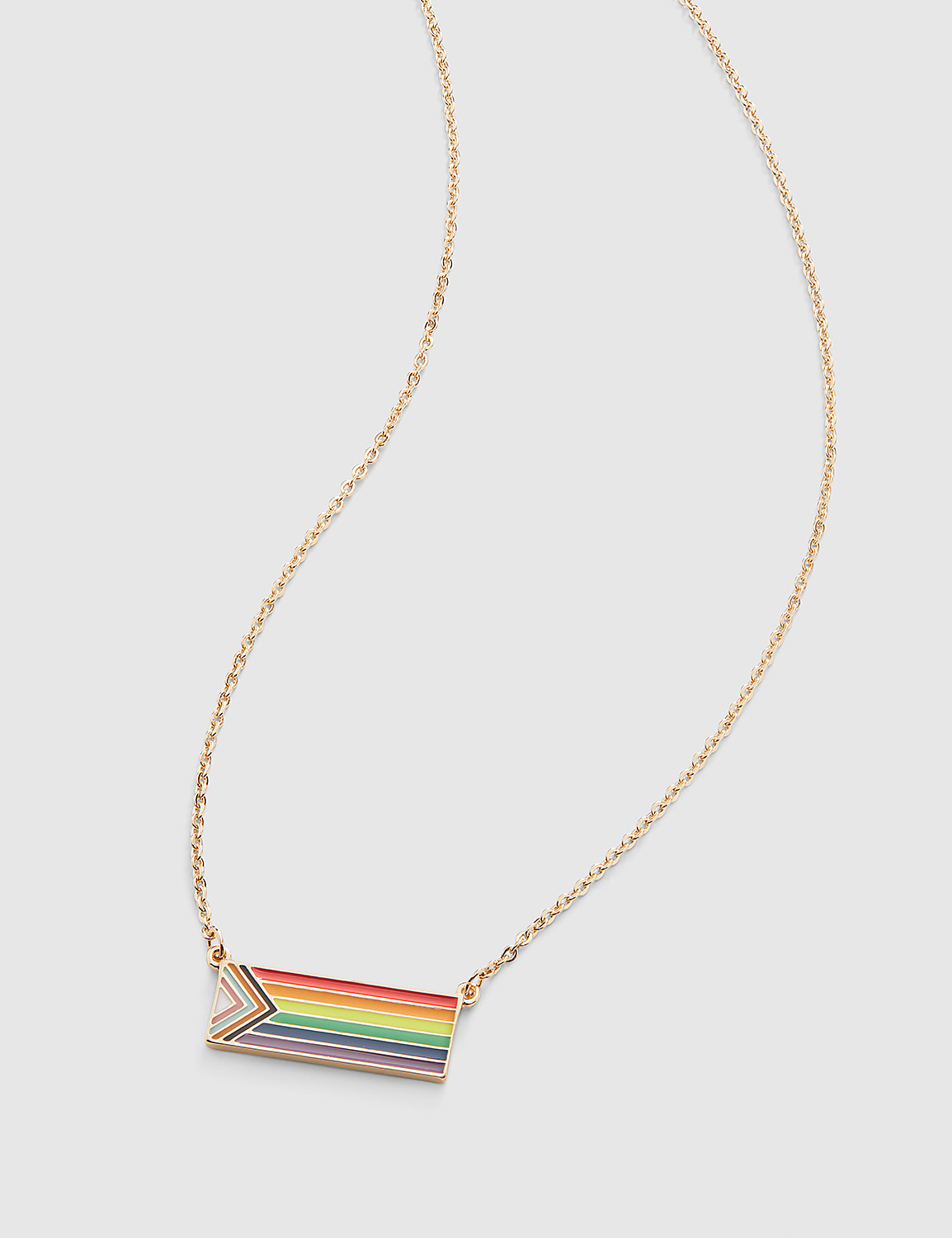 LGBTQ+ Flag Necklace Product Image 1
