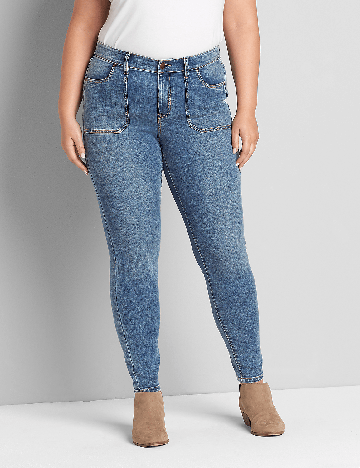 Signature Fit Skinny Jean- Medium Wash Product Image 1