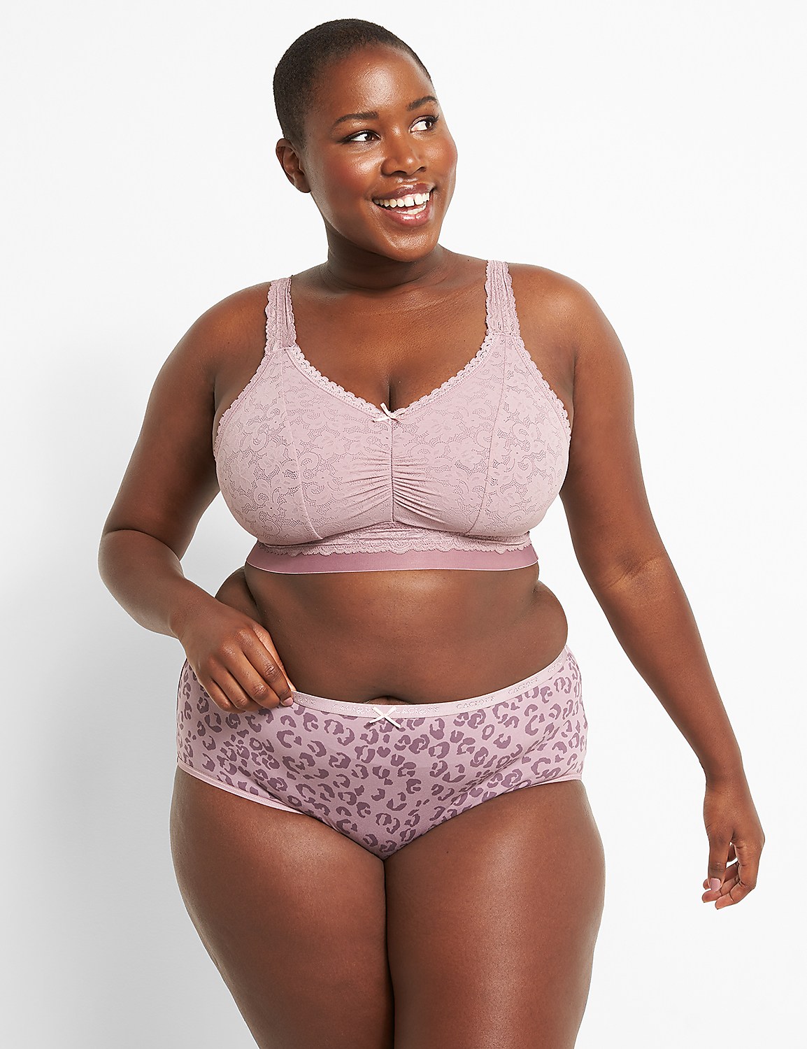 Stretch Lace Bralette Product Image 1