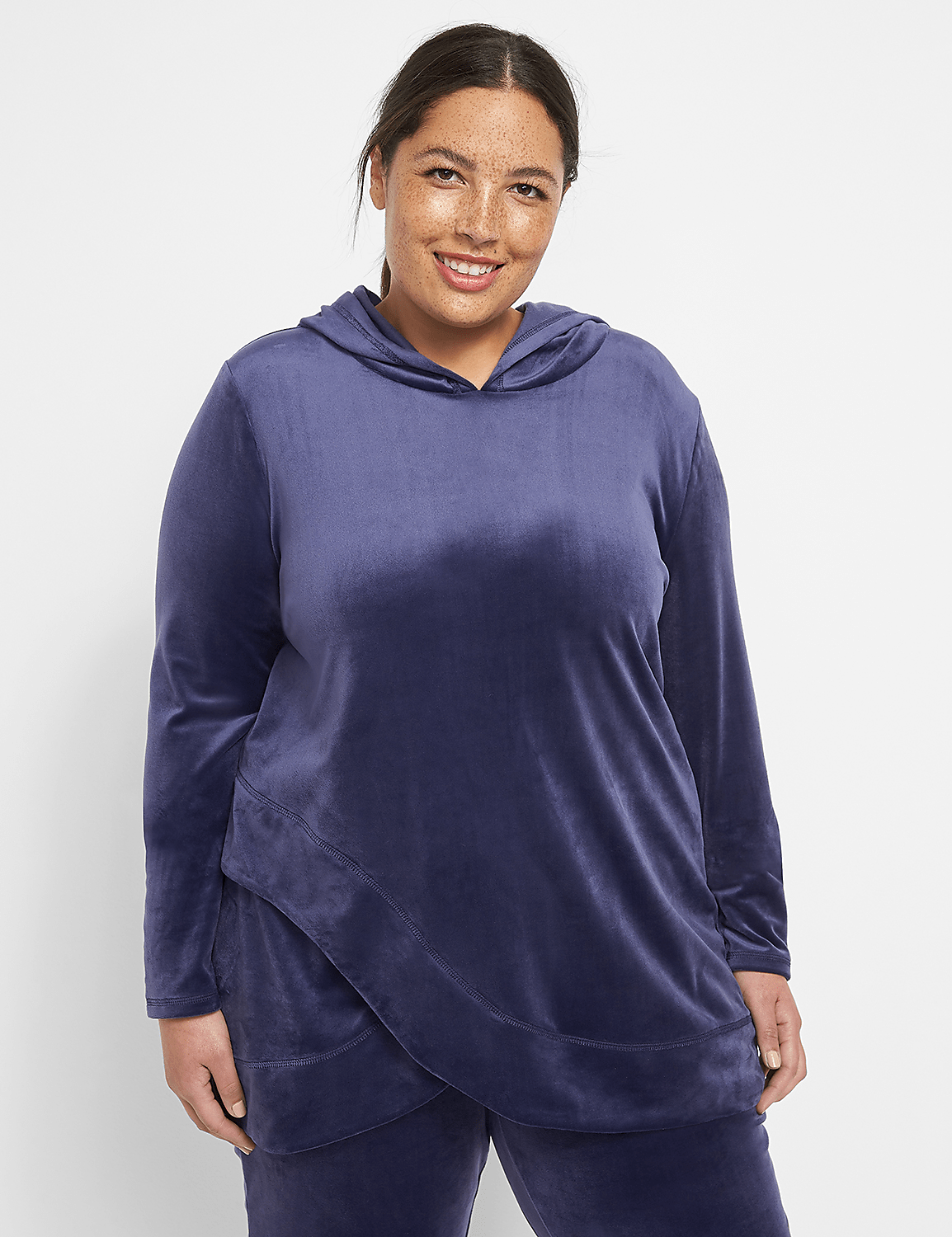 LIVI Velour Hoodie Product Image 1
