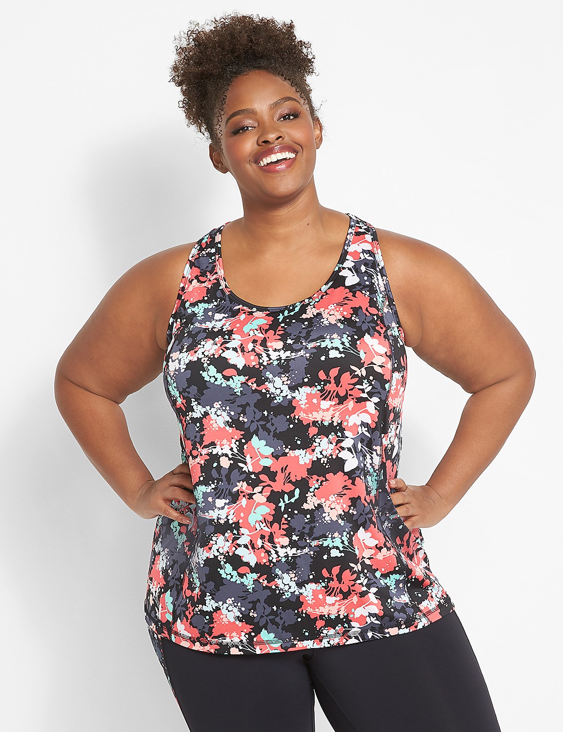 LIVI Wicking Drape-Back Tank Product Image 1