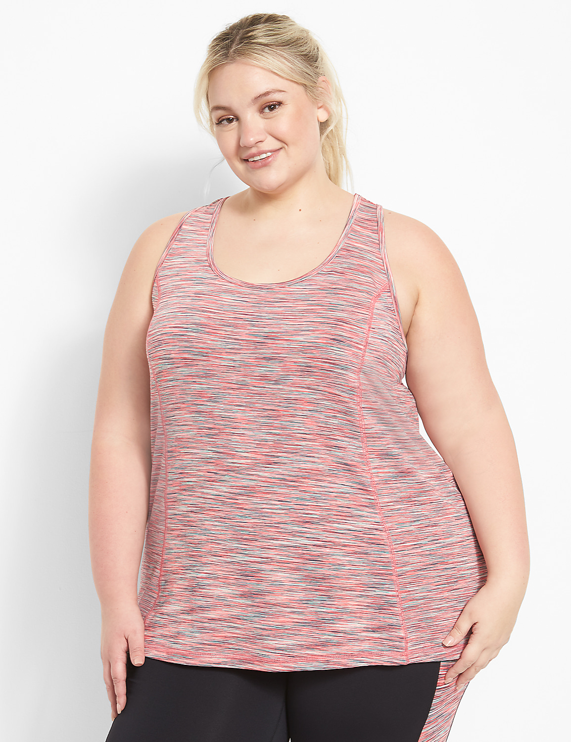LIVI Draped-Back Tank - Spacedye Product Image 1
