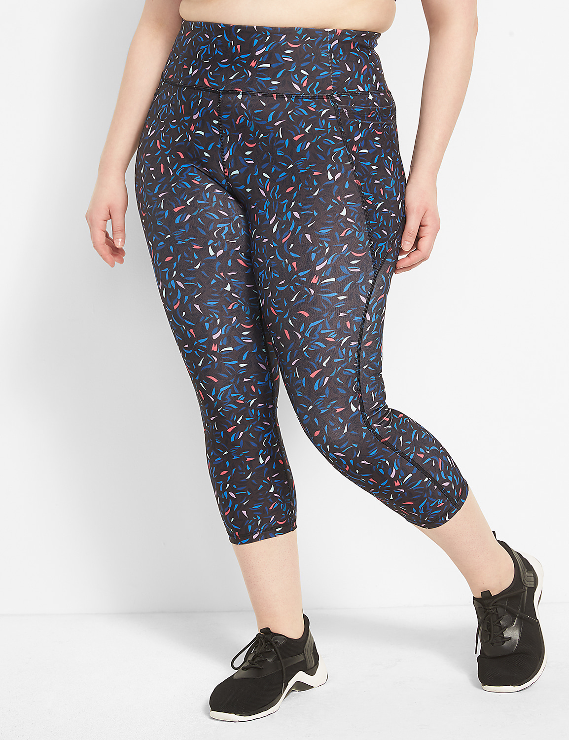 LIVI High-Rise Wicking Capri Legging Product Image 1