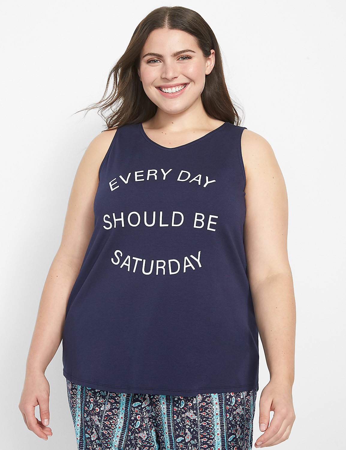 Jersey Tank With Strappy Back Product Image 1