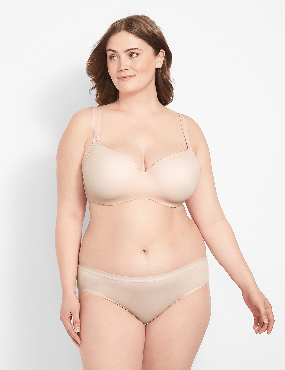 Smooth Lightly Lined Balconette Bra - thumbnail 9