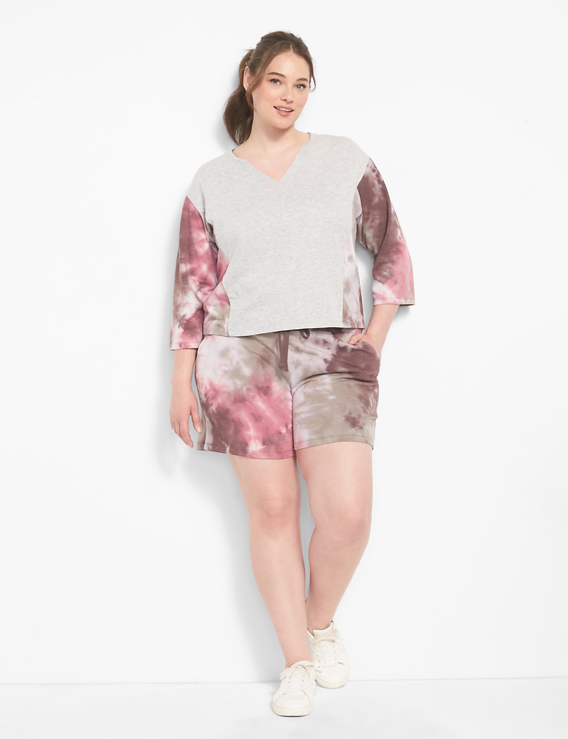 LIVI French Terry Short - Tie-Dye Product Image 1