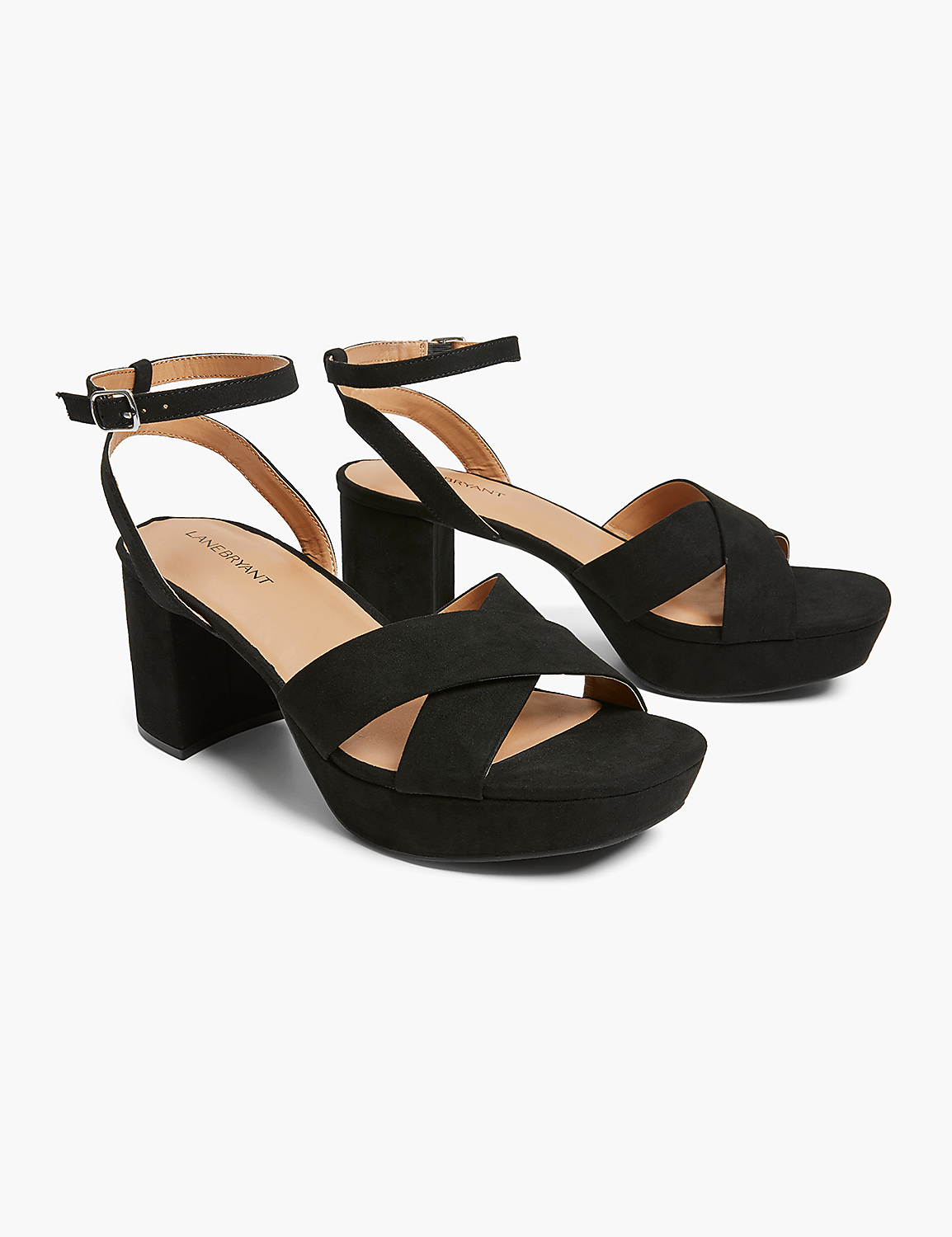Dream Cloud Platform Strappy Block Heel Product Image 1