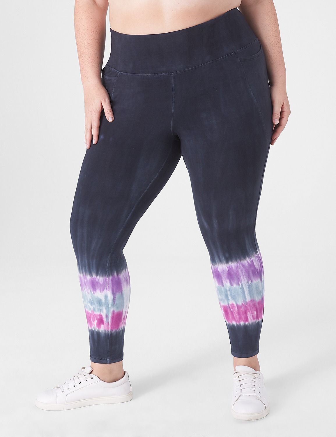 LIVI High-Rise Signature Stretch 7/8 Legging - Dye Effect Product Image 1