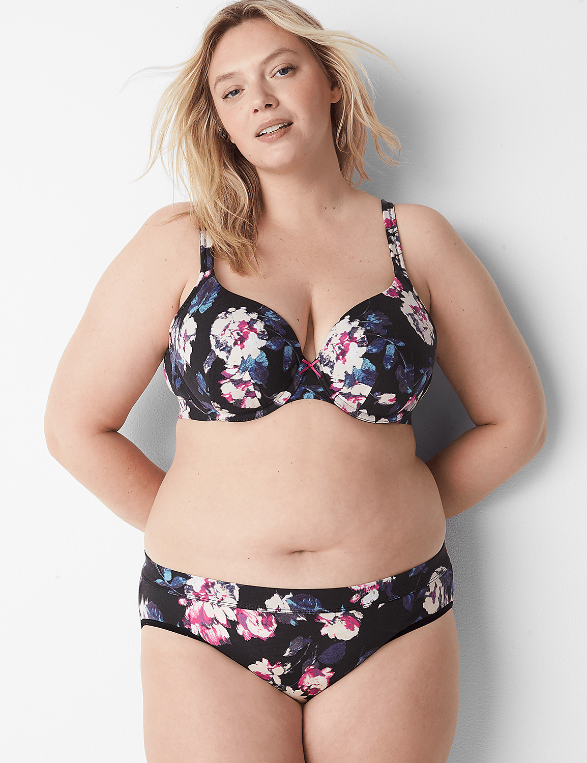 Lightly Lined T-Shirt Bra With Cotton Comfort Band Product Image 1