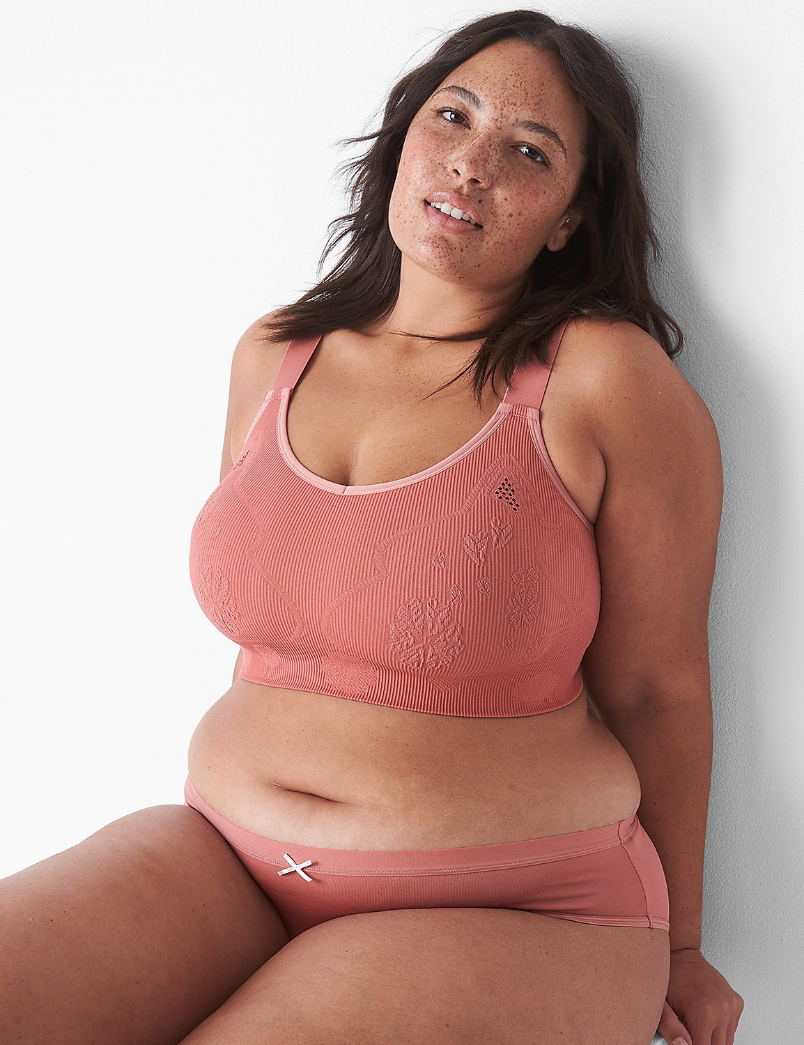 Seamless Knit Texture Bralette Product Image 1