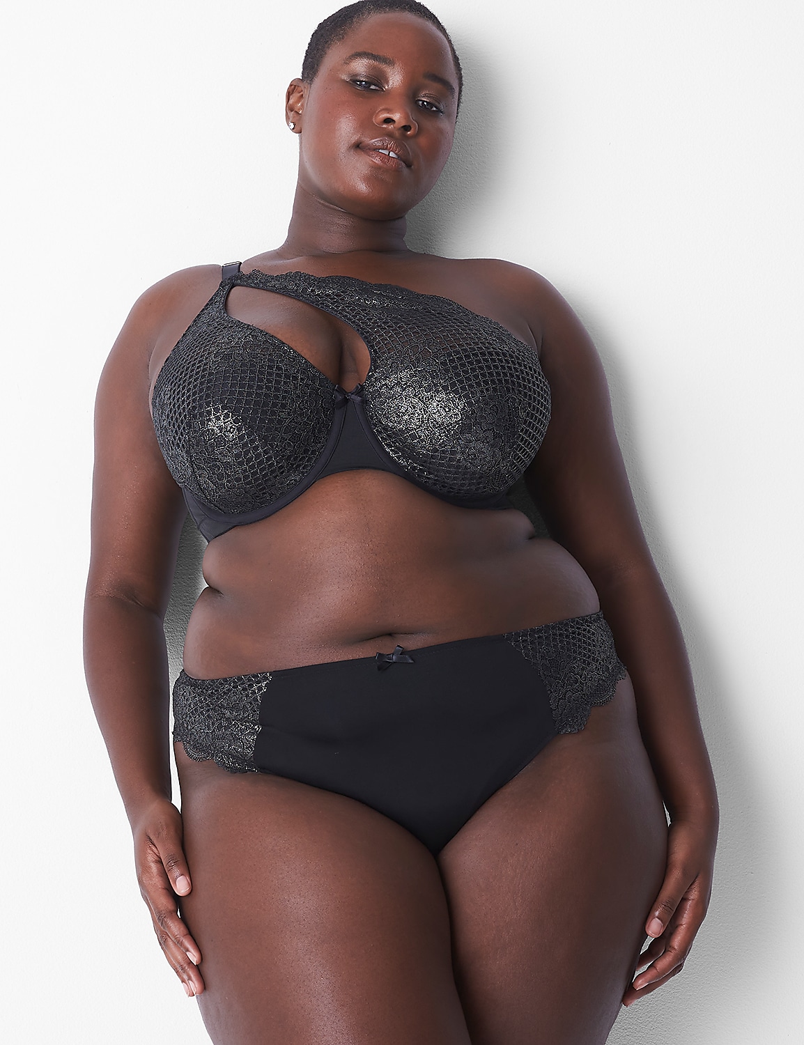 Asymmetric Balconette Bra Product Image 1