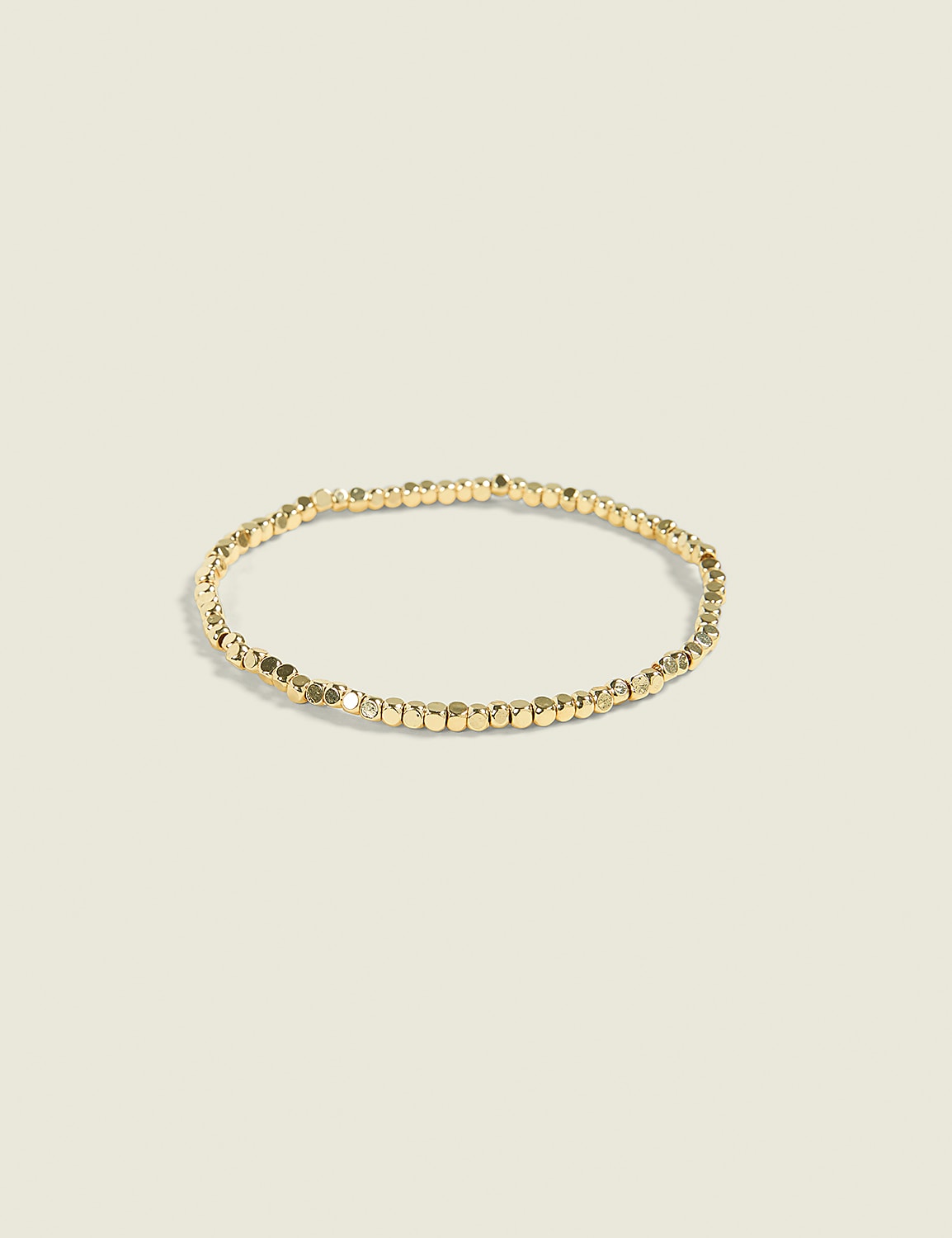 Goldtone Metal Stretch Bracelet Product Image 1