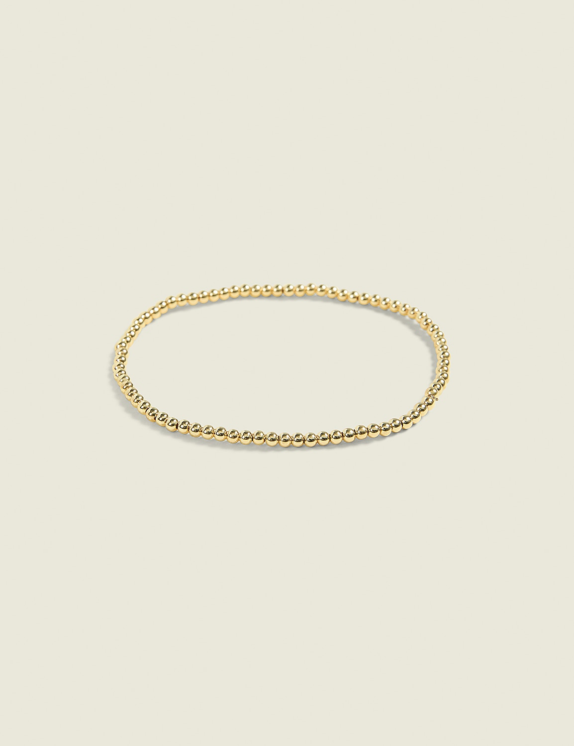 Goldtone Metal Stretch Bracelet Product Image 1