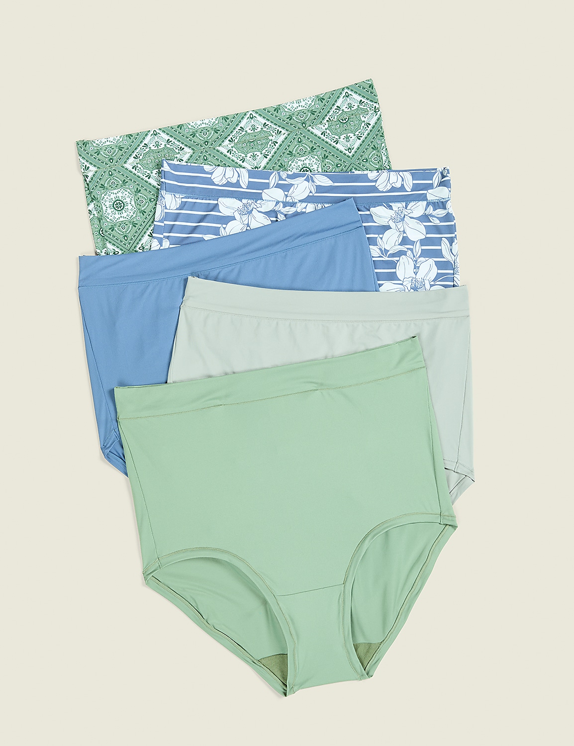 Comfort Bliss&reg; High-Waist Brief Panty - 5-Pack Product Image 1