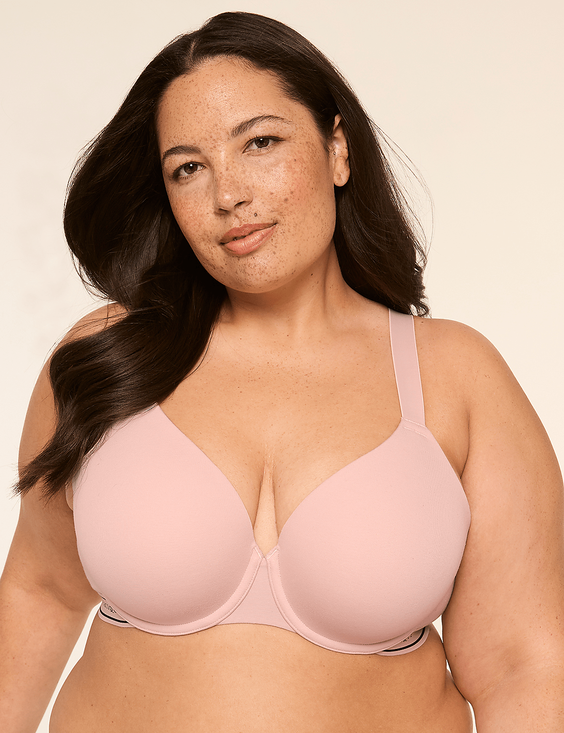 Cotton Lightly Lined Full Coverage Bra Product Image 1