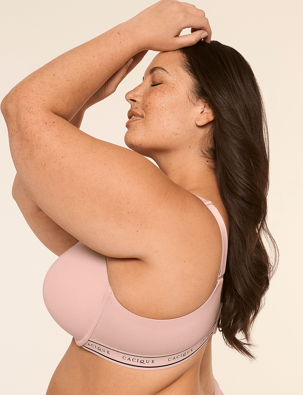Cotton Lightly Lined Full Coverage Bra Product Image 2