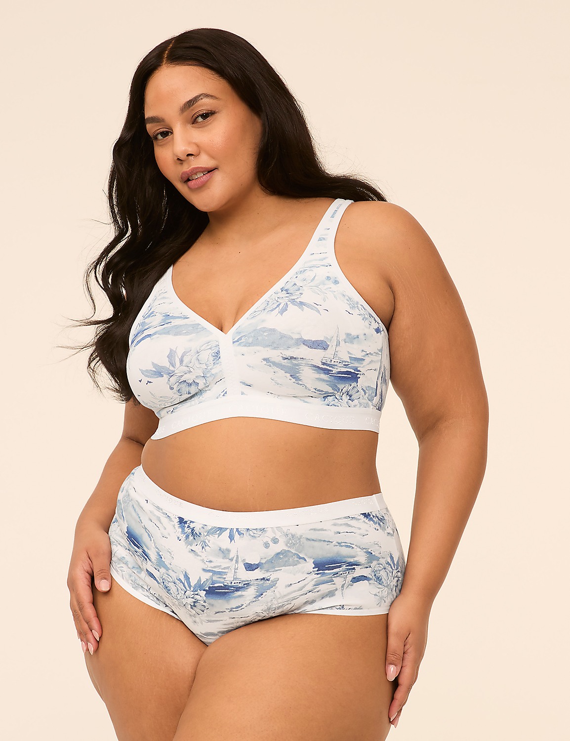 Cotton Unlined No-Wire Bra Product Image 3