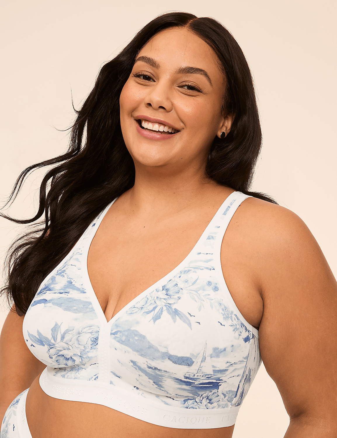 Cotton Unlined No-Wire Bra Product Image 1