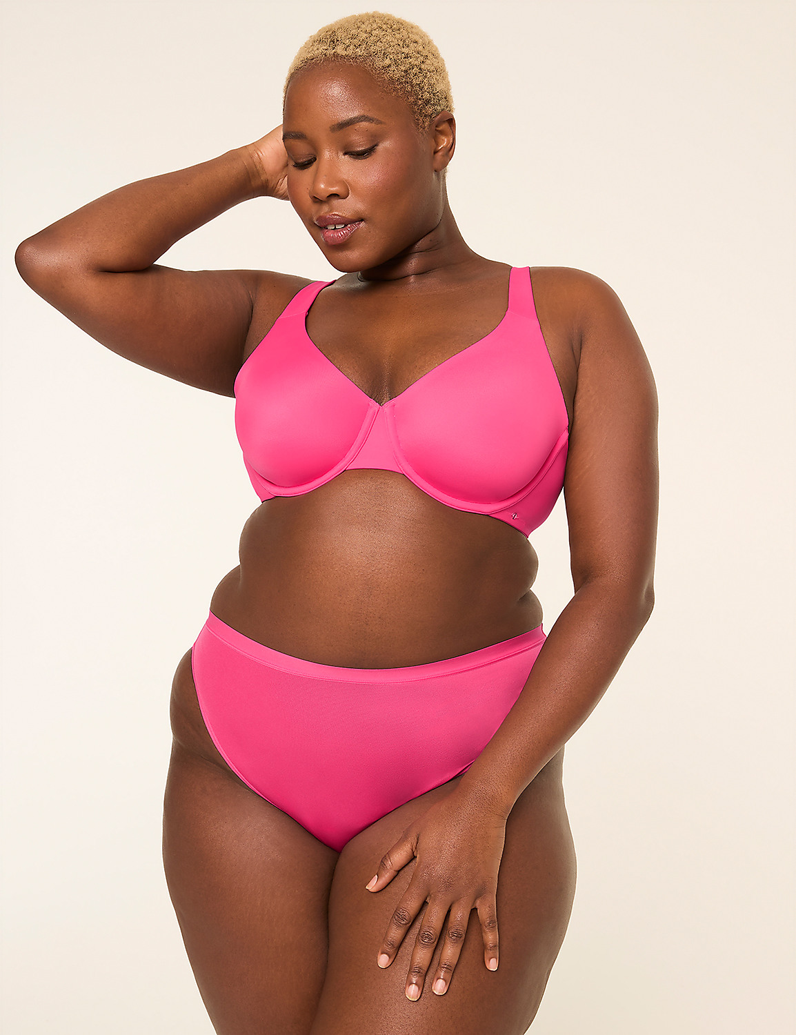 Smart Lift&trade; Unlined Full Coverage Bra Product Image 2