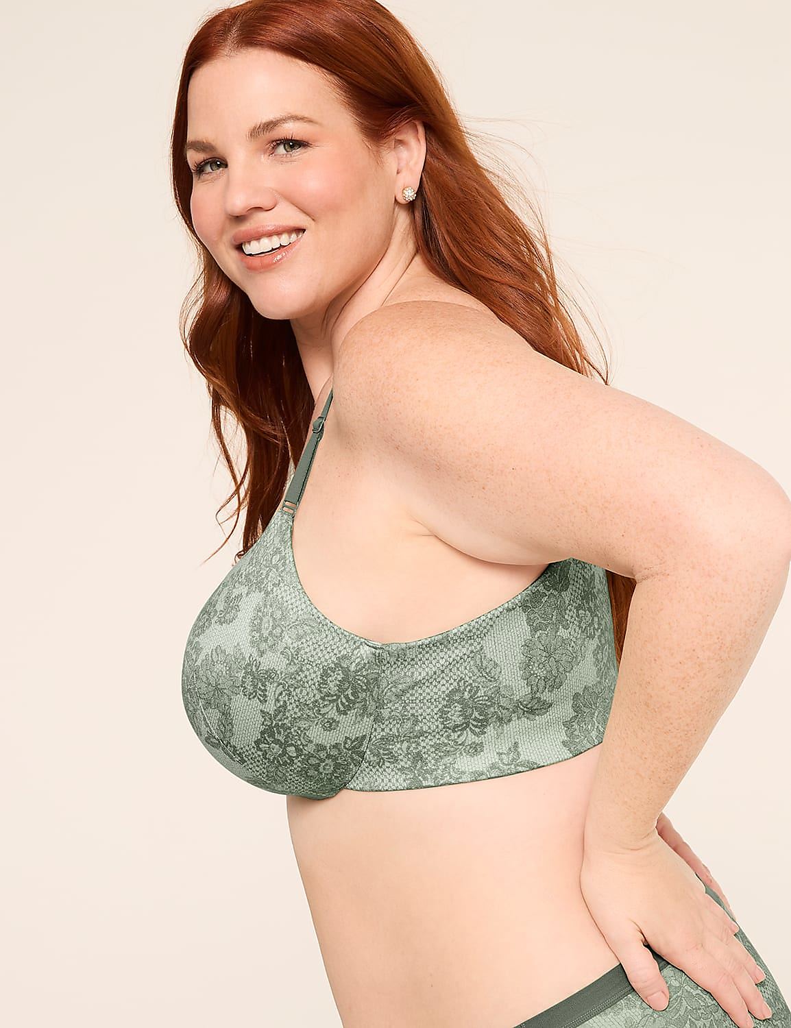 Invisible Backsmoother Lightly Lined Balconette Bra Product Image 3