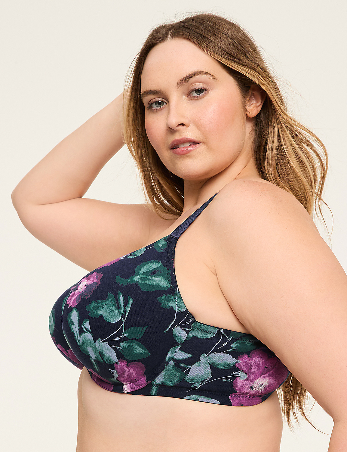 Cotton Boost Plunge Bra Product Image 3