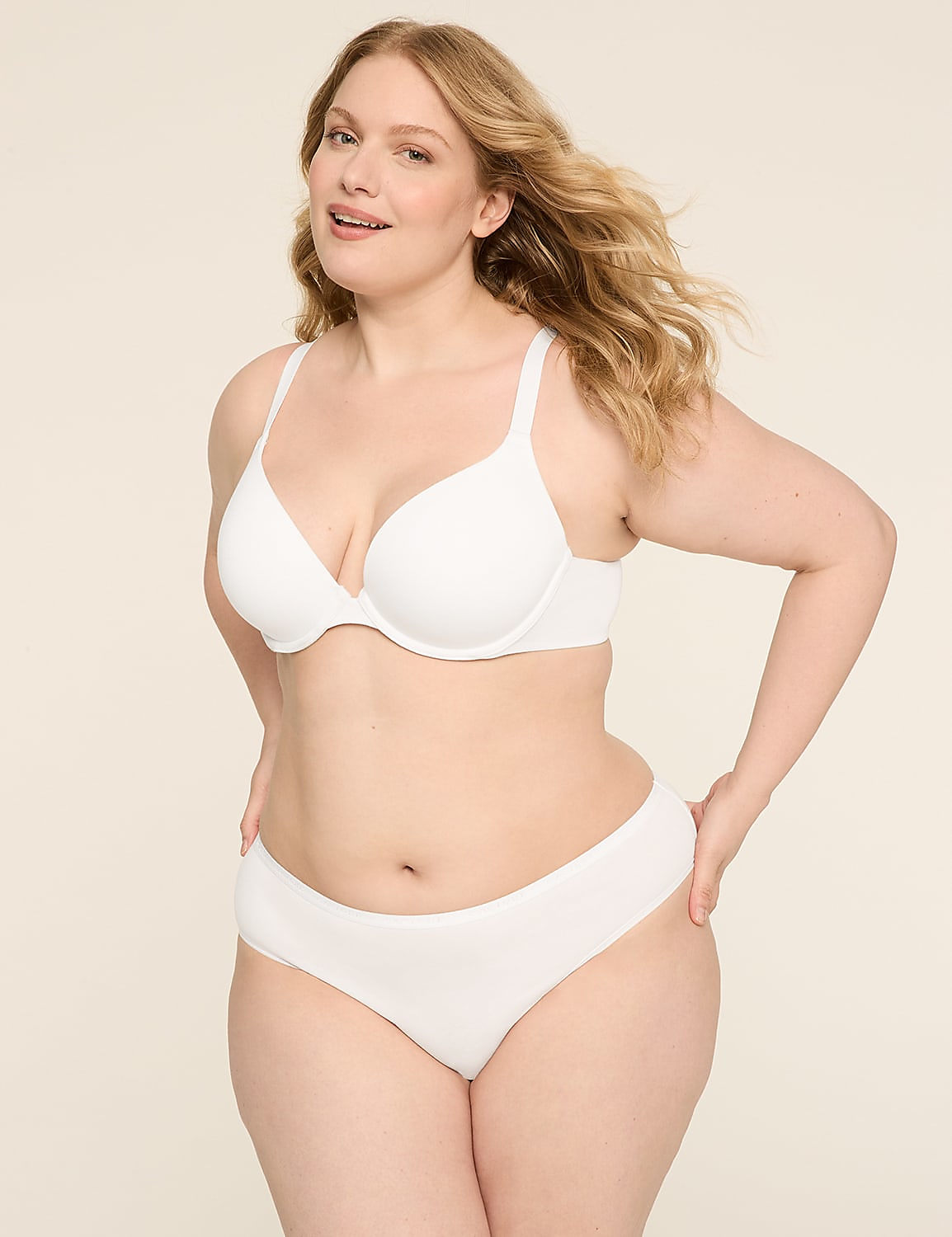 Cotton Boost Plunge Bra Product Image 4