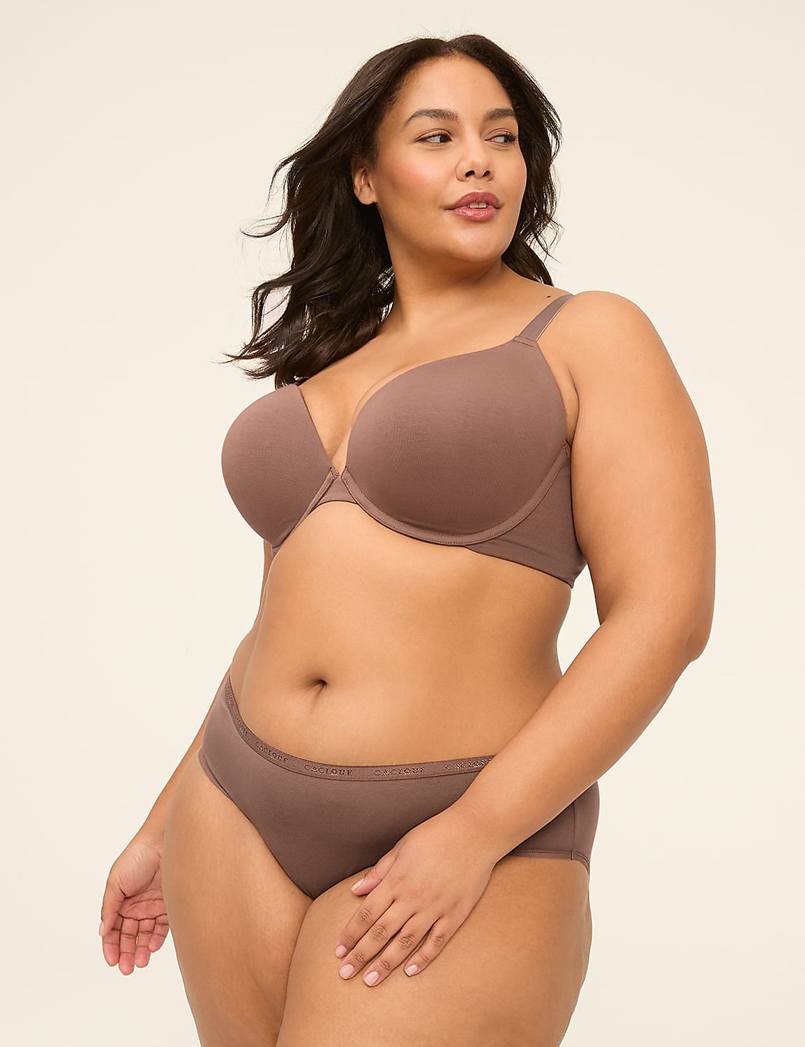 Cotton Boost Plunge Bra Product Image 4