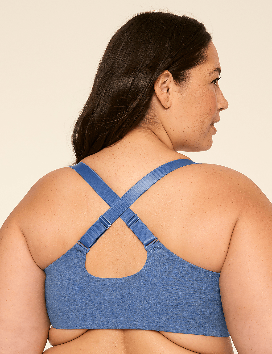 Front-Close Cotton Lightly Lined T-Shirt Bra Product Image 5