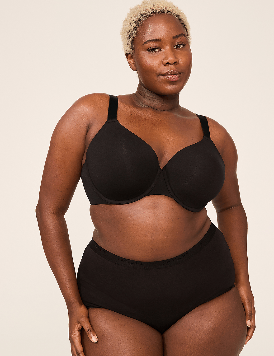 Cotton Lightly Lined Full Coverage Bra Product Image 4