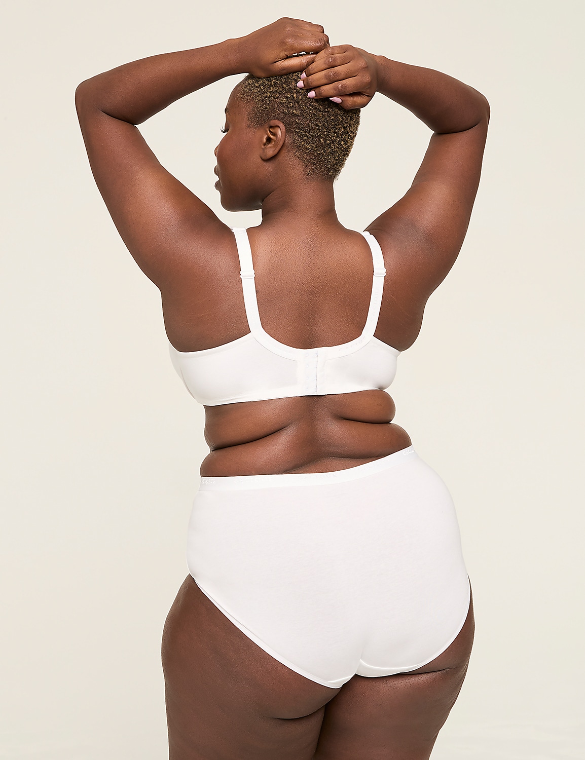 Cotton Lightly Lined Full Coverage Bra Product Image 2
