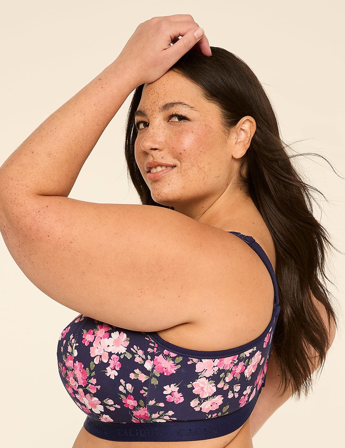 Cotton Lightly Lined No-Wire Bra Product Image 3