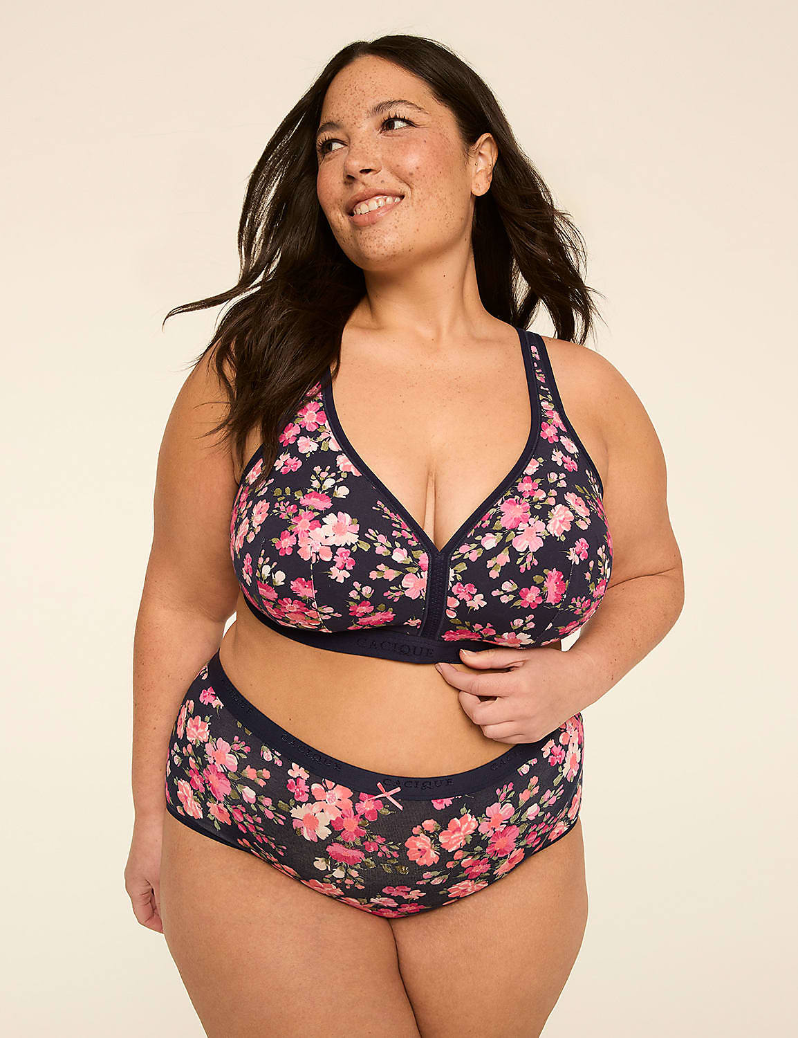 Cotton Lightly Lined No-Wire Bra Product Image 4