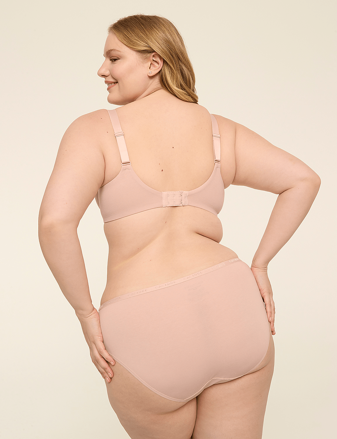 Cotton Lightly Lined T-Shirt Bra With Lace Product Image 2
