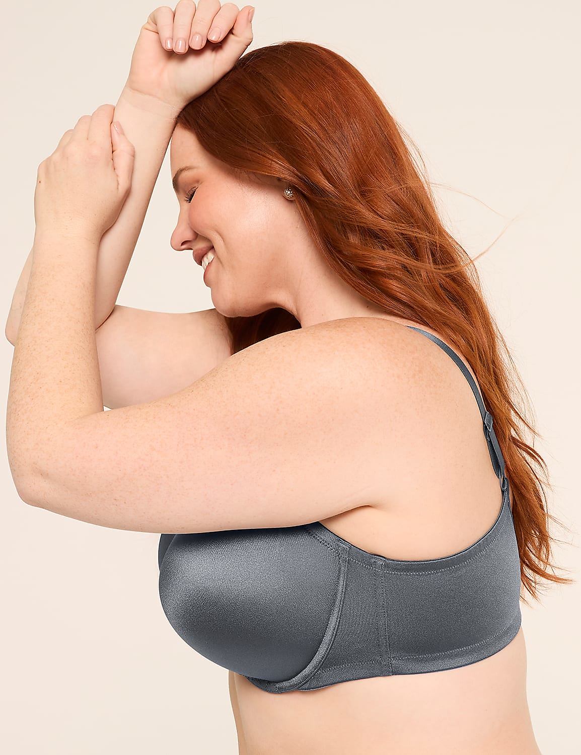 Boost Plunge Bra With Lace Product Image 3