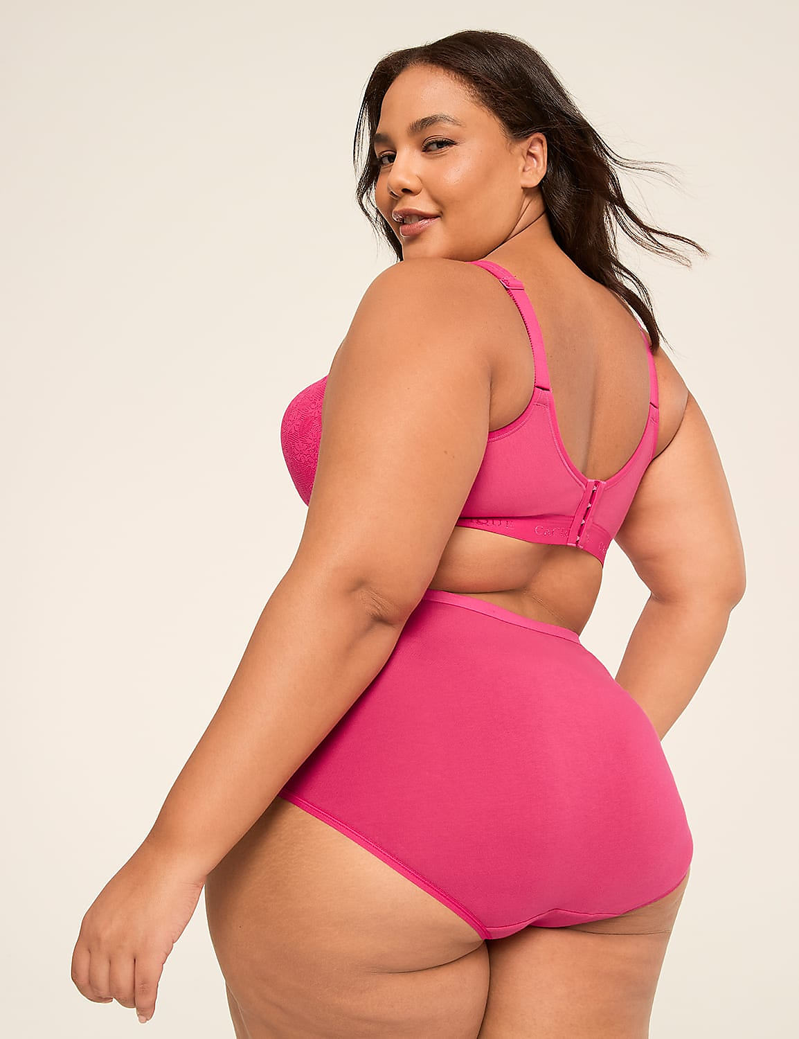 Cotton Lightly Lined No-Wire Bra Product Image 2